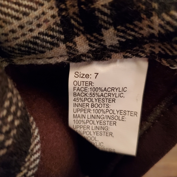 Muk Luks Andrea reversible sweater boots size 7 - Picture 5 of 9